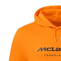 Sweat à capuche unisexe orange McLaren F1 Team 2025 Core Essentials