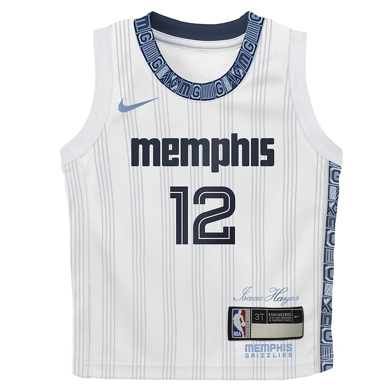 Infant Nike Ja Morant White Memphis Grizzlies 2025/26 City Edition Swingman Jersey
