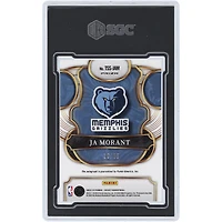 Carte Panini Select Top Shelf Tie-Dye Prizm #TSS-JAM #18/25 SGC authentifiée 9/10 signée Ja Morant Memphis Grizzlies 2022-23