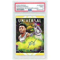 Marcus Smart Memphis Grizzlies Autographed 2023-24 Panini Origins Gold Universal #UA-MSM #8/10 PSA Authenticated 9 Card