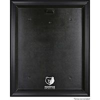Memphis Grizzlies - Vitrine de maillot avec logo de l'équipe noire encadrée