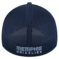 Casquette New Era 39THIRTY Flex bleu marine Memphis Grizzlies pour homme