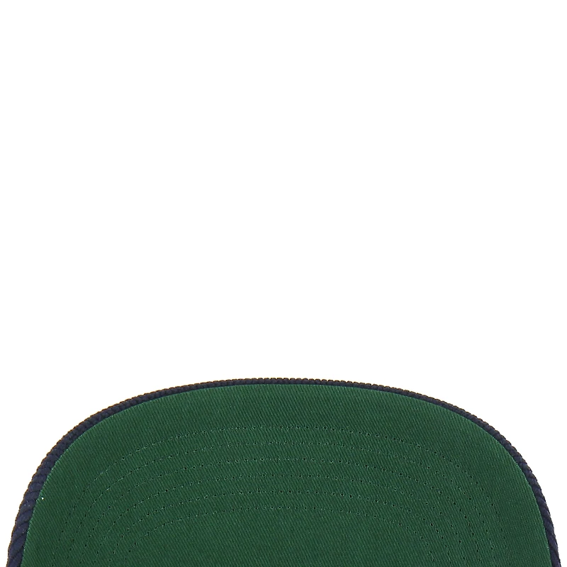 Casquette ajustable en velours côtelé décontracté Golden Age des Memphis Grizzlies pour homme, modèle 47, bleu marine