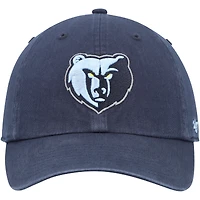 Casquette réglable Clean Up Memphis Grizzlies '47 bleu marine pour homme