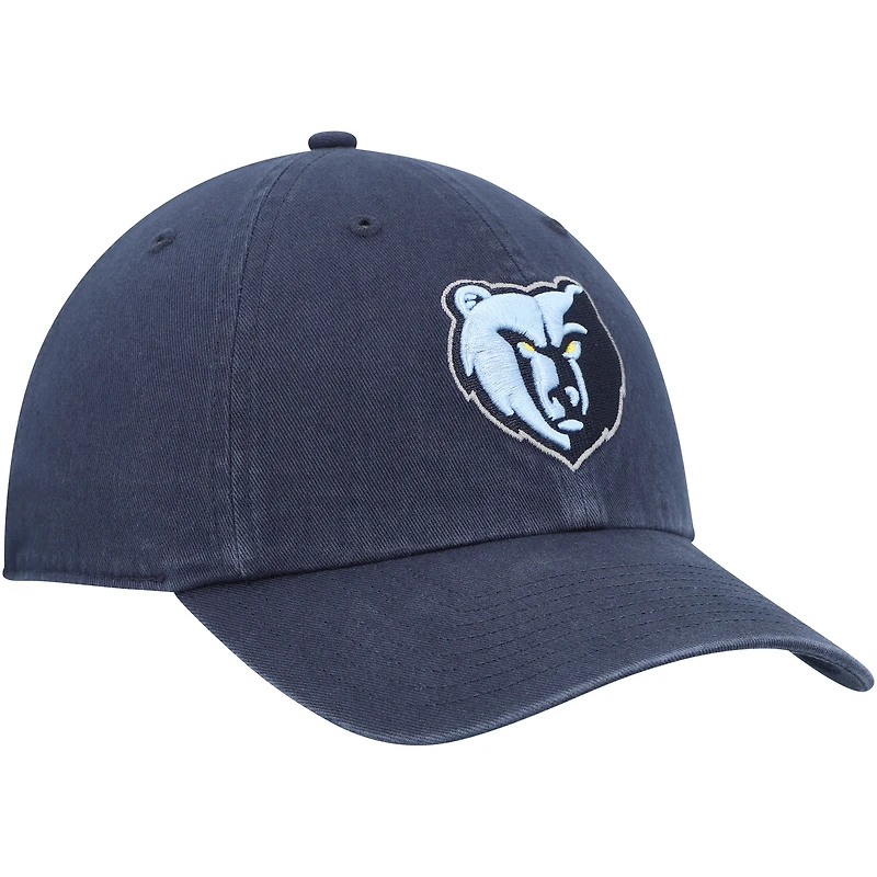 Casquette réglable Clean Up Memphis Grizzlies '47 bleu marine pour homme