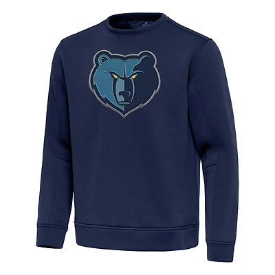 Sweat-shirt à capuche Relevant pour homme, bleu marine, des Memphis Grizzlies