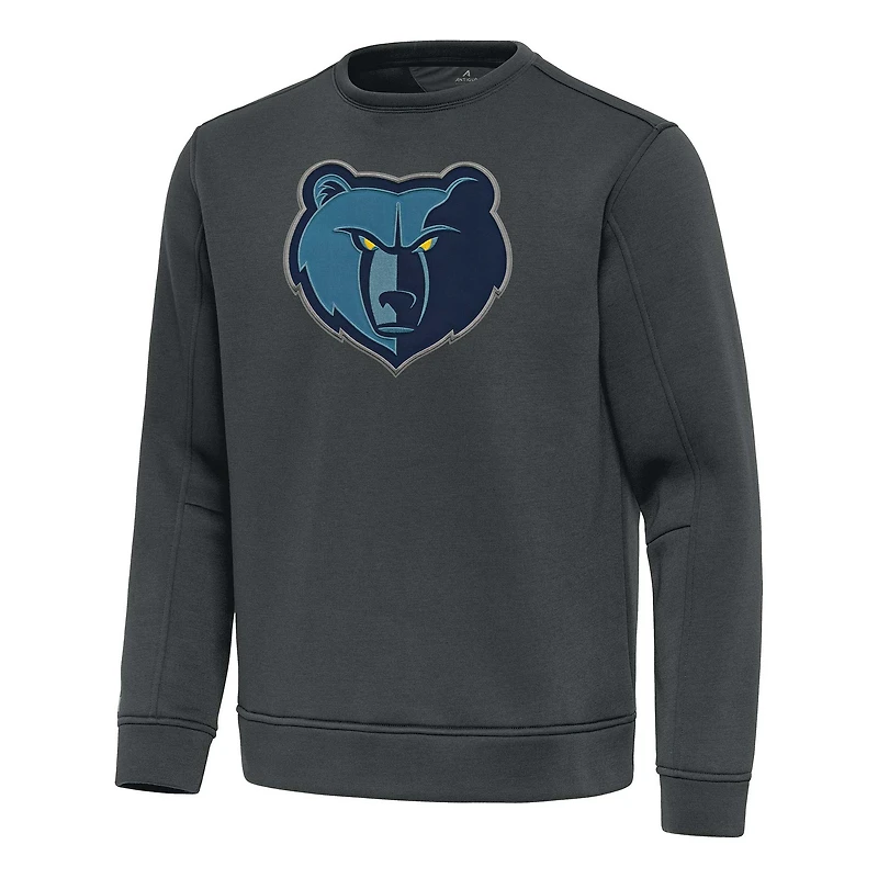 Sweat-shirt à capuche Relevant pour homme, couleur étain, des Memphis Grizzlies d'Antigua