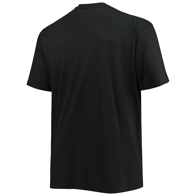 T-shirt noir Memphis Grizzlies Big & Tall Pop pour homme