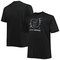 T-shirt noir Memphis Grizzlies Big & Tall Pop pour homme