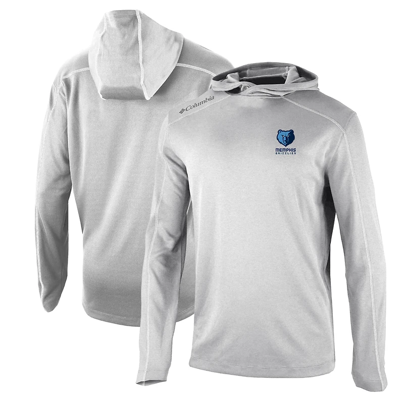 Men's Columbia Gray Memphis Grizzlies Shotgun Pullover Hoodie