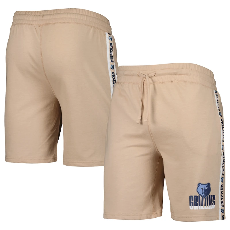 Concepts Sport Memphis Grizzlies Team Stripe - Short fauve pour homme