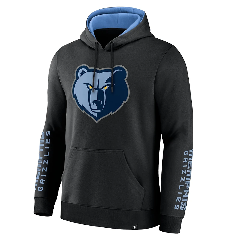 Men's Fanatics Black Memphis Grizzlies Legacy Guard Pullover Hoodie