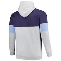 Men's Fanatics Navy/Light Blue Memphis Grizzlies Big & Tall Pullover Hoodie
