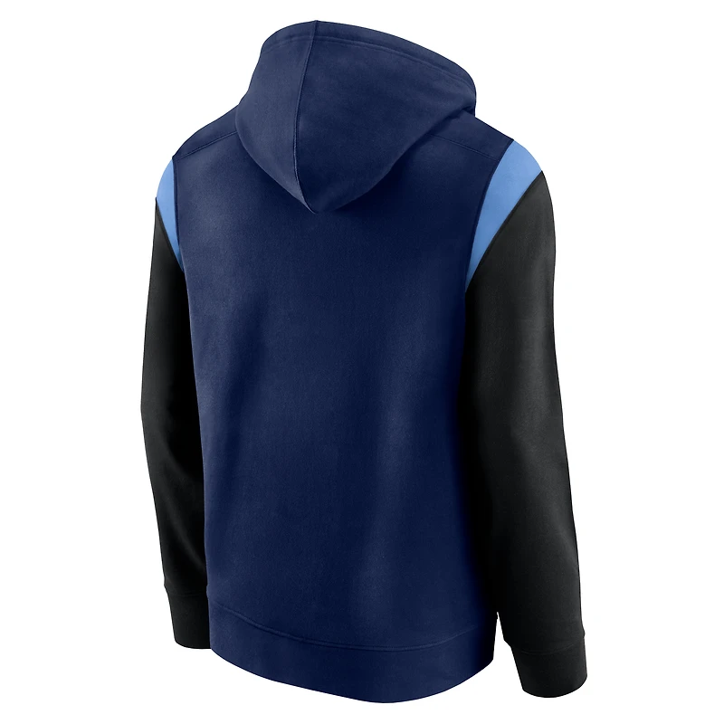Sweat à capuche Fanatics pour homme, bleu marine, Memphis Grizzlies Scorer