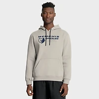 Sweat à capuche premium blanc cassé des Memphis Grizzlies de la collection Crossover Fanatics pour homme
