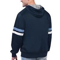 Veste à capuche entièrement zippée G-III Sports by Carl Banks pour hommes, bleu marine, Memphis Grizzlies Contender