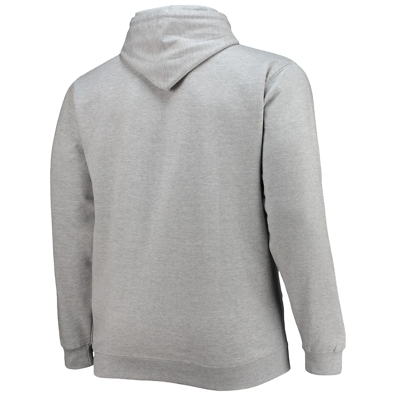 Sweat à capuche gris chiné Memphis Grizzlies Big & Tall Heart Soul pour homme