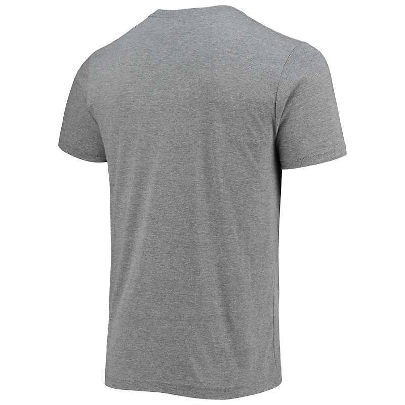 Men's Homage Ja Morant Heathered Gray Memphis Grizzlies Caricature Tri-Blend T-Shirt