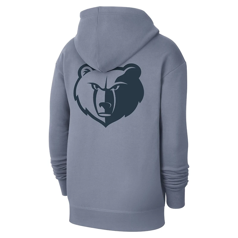 Sweat à capuche Jordan Brand gris Memphis Grizzlies Courtside Statement Edition pour homme