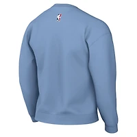 Men's Jordan Brand Light Blue Memphis Grizzlies Statement Edition Sweatshirt