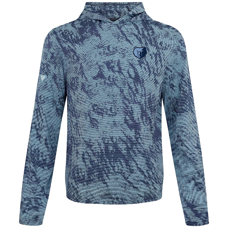 Sweat à capuche plateforme bleu Memphis Grizzlies pour homme Levelwear
