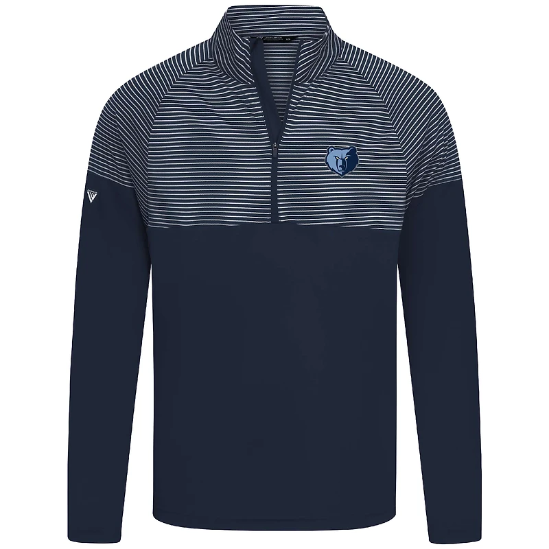 Haut à glissière quart de tour bleu marine Memphis Grizzlies pour homme