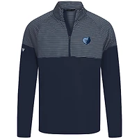 Haut à glissière quart de tour bleu marine Memphis Grizzlies pour homme
