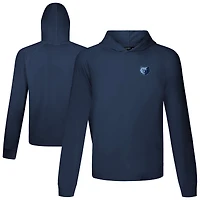 Men's Levelwear Navy Memphis Grizzlies Dimension R Pullover Hoodie