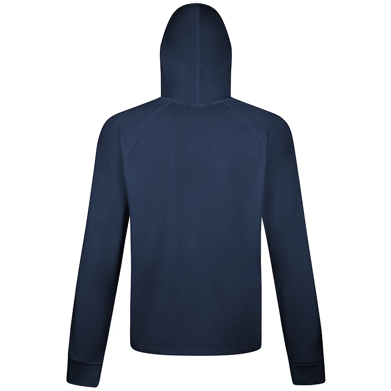 Men's Levelwear Navy Memphis Grizzlies Dimension R Pullover Hoodie