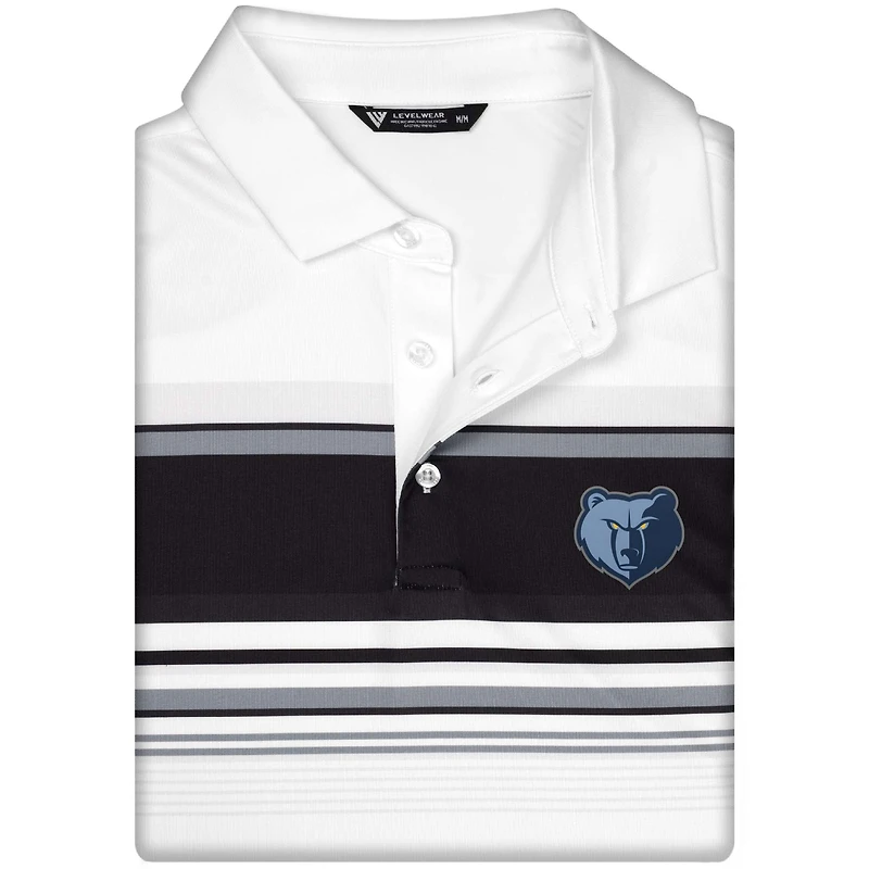 Polo blanc Onward des Memphis Grizzlies pour homme Levelwear