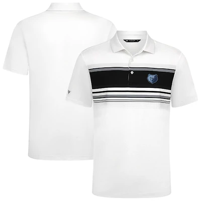 Men's Levelwear White Memphis Grizzlies Onward Polo
