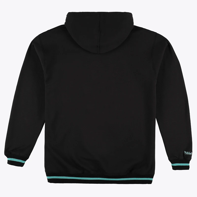 Men's Mitchell & Ness Black Memphis Grizzlies Hardwood Classics Big Tall Hoodie