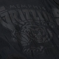 Veste coupe-vent à capuche entièrement zippée noire Memphis Grizzlies Playmaker pour homme Mitchell & Ness