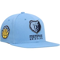 Casquette Snapback bleu clair Memphis Grizzlies Side Core 2.0 Mitchell & Ness pour hommes