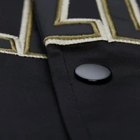 Men's Mitchell & Ness Olive/Black Memphis Grizzlies Clutch Satin Raglan Full-Snap Jacket