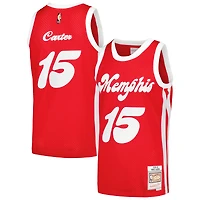 Maillot Swingman Mitchell & Ness Vince Carter rouge Memphis Grizzlies Hardwood Classics pour hommes