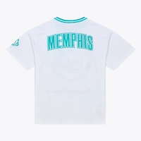T-shirt Mitchell & Ness blanc Memphis Grizzlies Arctic pour homme