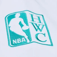 Sweat à capuche en polaire arctique Mitchell & Ness blanc Memphis Grizzlies pour homme