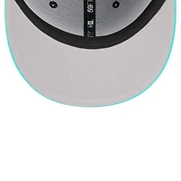 Men's New Era Black/Turquoise Memphis Grizzlies 2025/26 Classic Edition Jersey Hook 59FIFTY Fitted Hat