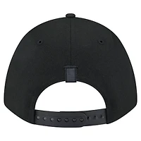 Men's New Era  Black Memphis Grizzlies Game Day Flag A-Frame 9FORTY Adjustable Hat