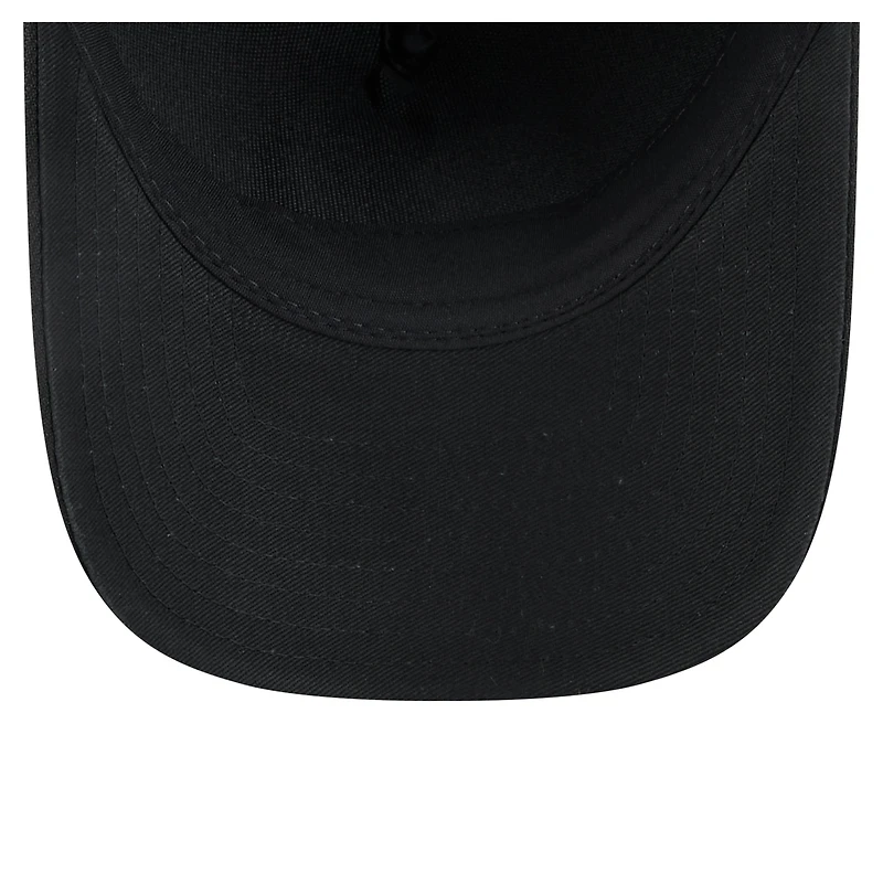 Men's New Era  Black Memphis Grizzlies Game Day Flag A-Frame 9FORTY Adjustable Hat