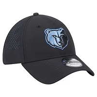 Casquette New Era noire Memphis Grizzlies Night 39THIRTY Flex pour homme