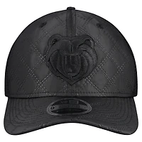 Men's New Era  Black Memphis Grizzlies Quilted 9SEVENTY Trucker Adjustable Hat