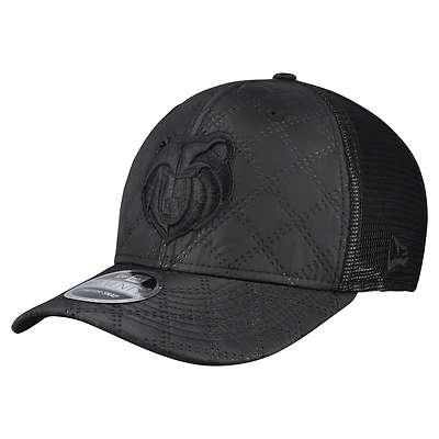 Casquette ajustable matelassée noire Memphis Grizzlies 9SEVENTY Trucker de New Era pour homme