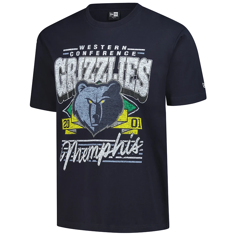Men's New Era Black Memphis Grizzlies Sport Classics T-Shirt