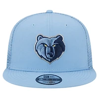 Casquette snapback 9FIFTY Meshback Memphis Grizzlies bleue New Era pour homme