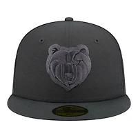Casquette ajustée New Era 59FIFTY pour homme, coloris anthracite Memphis Grizzlies.