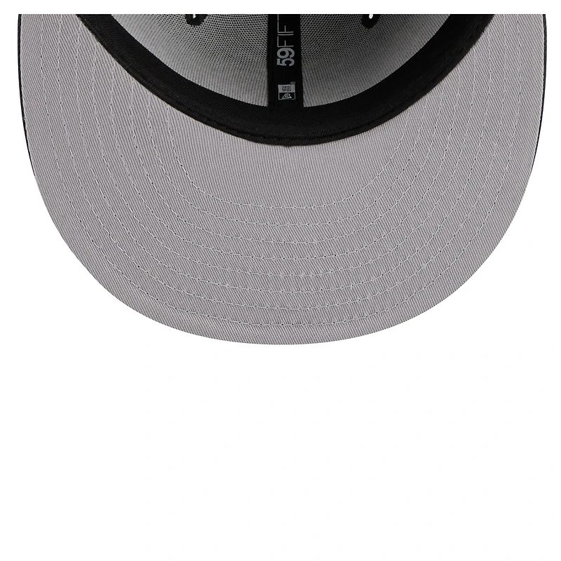 Casquette ajustée New Era 59FIFTY pour homme, coloris anthracite Memphis Grizzlies.