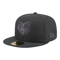 Casquette ajustée New Era 59FIFTY pour homme, coloris anthracite Memphis Grizzlies.