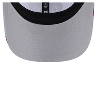 Casquette extensible à boutons-pression New Era bleu clair/gris Memphis Grizzlies Adventure Aloha Pattern 9SEVENTY pour homme